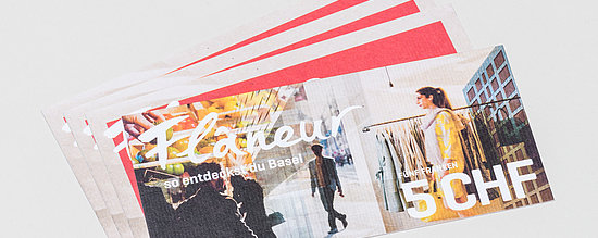 Gewinne 4 x CHF 20.00 Flâneur Bons