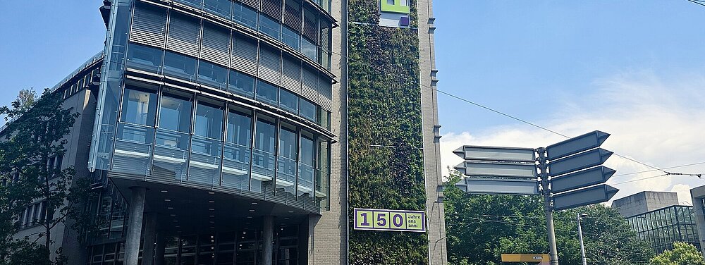 Grüne Aussichten am Aeschenplatz