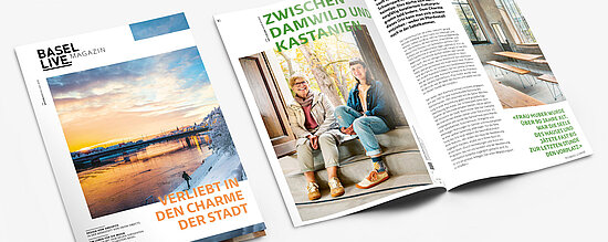 Deine Stadt zum Durchblättern – Das BaselLive Magazin Winter 2025