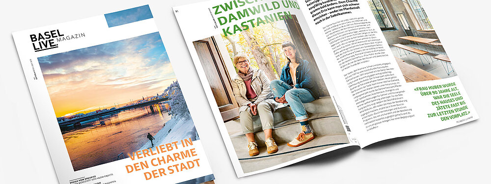 Deine Stadt zum Durchblättern – Das BaselLive Magazin Winter 2025